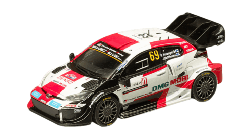 toyota gr yaris rally1 1:43 kalle rovanperä, coleccion vendedores de rally 1:43 altaya