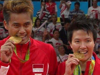 6 Fakta menarik kemenangan ahmad tantowi - Liliyana Natsir di olimpiade rio