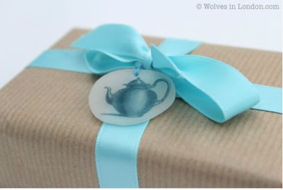 Shrink Plastic Gift Tag