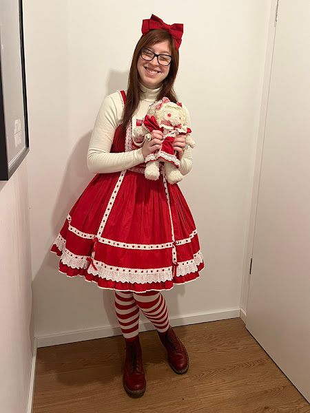christmas lolita outfit