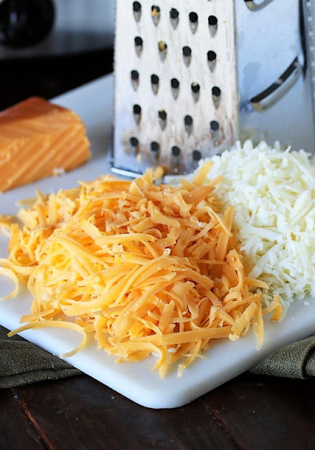 Shredded Cheese to Make Slow Cooker Bacon Macaroni and Cheese Image