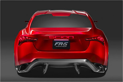 2013 Scion FR-S Rear