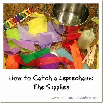 How to catch a leprechaun supplies