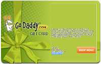 10 dollar GoDaddy Gift Certificate