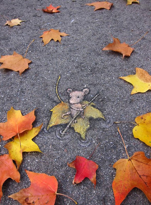 The Best Examples Of Street Art In 2012 And 2013 - Chalk Art by David Zinn