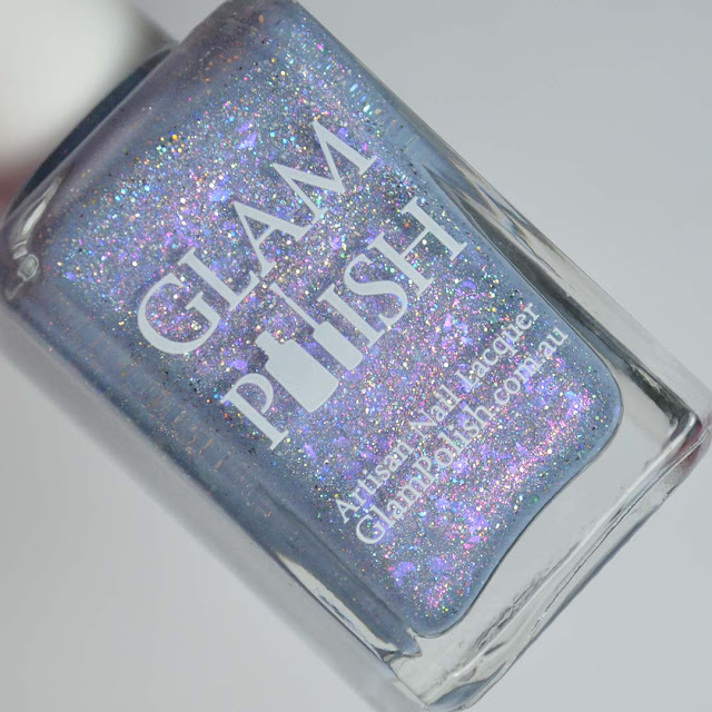 periwinkle holo crelly nail polish