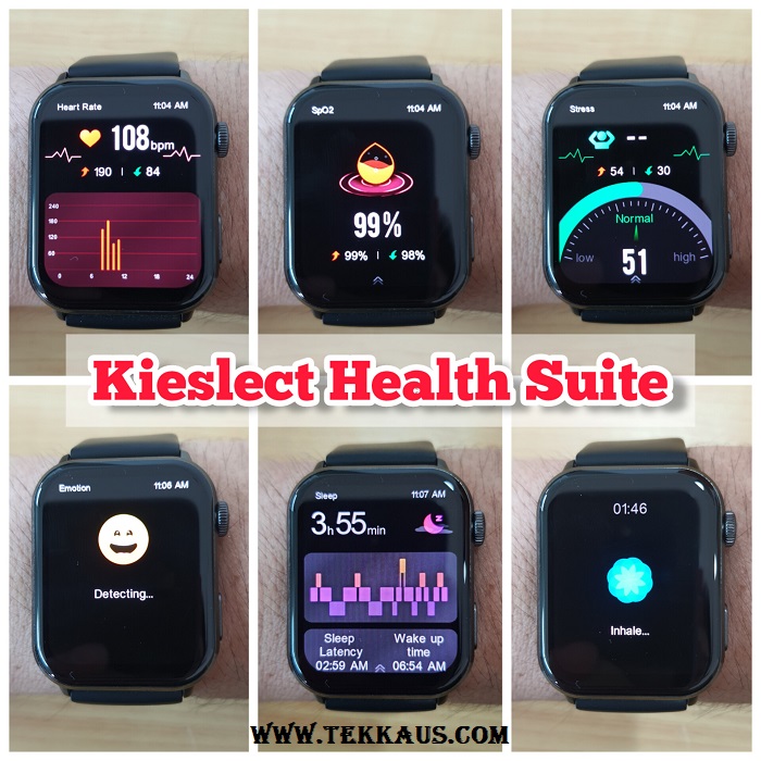 Kieslect KS Smartwatch Abnormal Heart Rate Warning