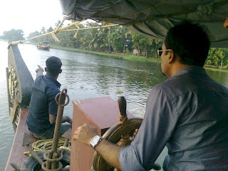 Tony Jose at Alleppey