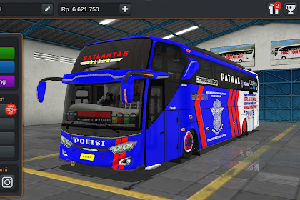 Livery Bussid Mod Bus scania - PATWAL