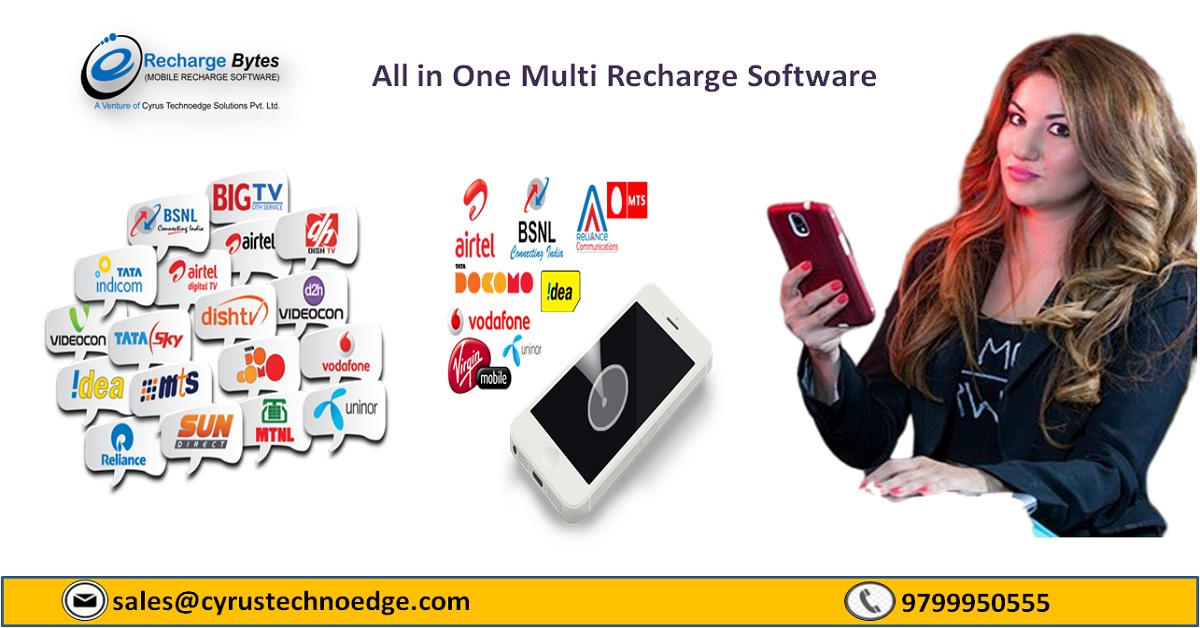 Superb All in One Multi Recharge Software by Cyrus Recharge