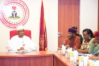 PHOTOS: ASUU Delegates Meet Saraki