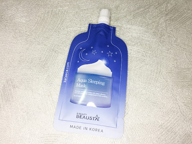 aqua sleeping mask beausta