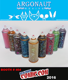 New York Comic Con 2016 Exclusive Spray Paint Can Magnets by Argonaut Resins