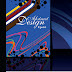 Blue Vector Background Gloss cover flyer #2 
