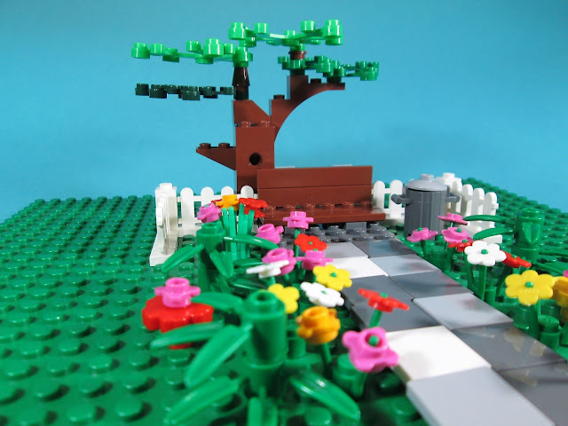 MOC LEGO Jardim na Primavera