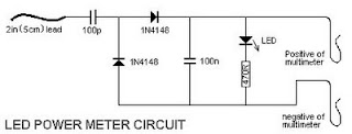 LED Power Meter circuit