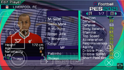 PES 21 PPSSPP ISO Patch With New Extreme Difficulty