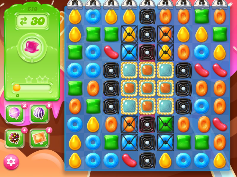 Candy Crush Jelly Saga level 610