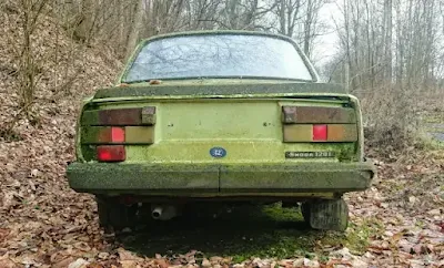 abandoned Škoda 120