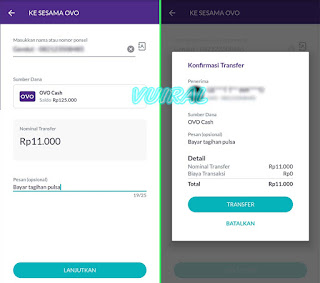 Cara Transfer Saldo OVO Ke Pengguna OVO Lainnya Dengan Mudah