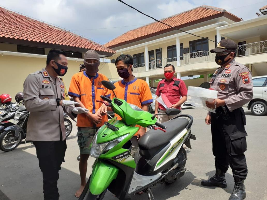 Polisi Tangkap Dua Pelaku Penjambretan di Jalan Cinta Kebumen