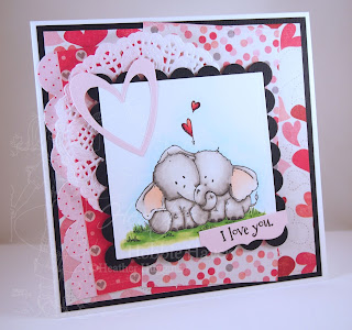 Heather's Hobbie Haven - Ellie Loves Phant Stuffies Card Kit