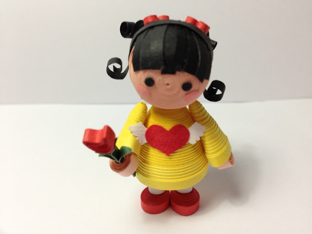 3d quilling dolls