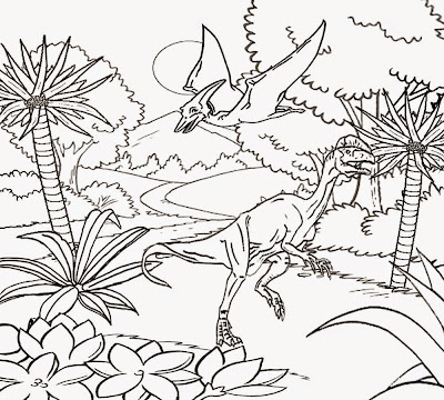 simple dinosaur coloring pages free  colorings