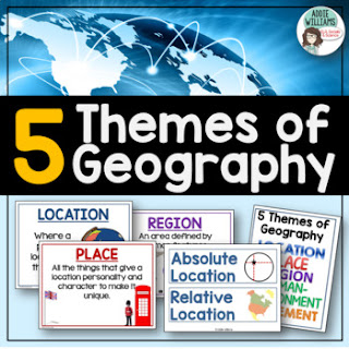 teaching the five themes of geography