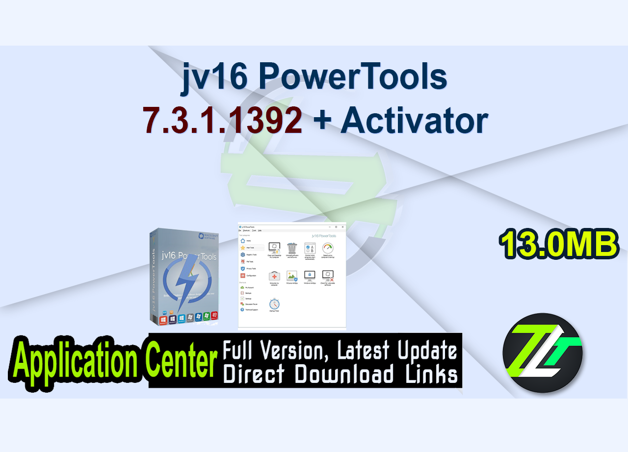 jv16 PowerTools 7.3.1.1392 + Activator
