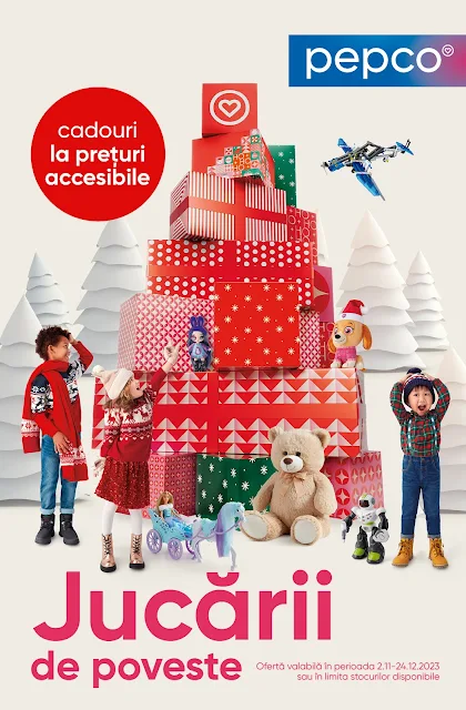 PEPCO Brosura + Promotii si oferte 01-15.11 2023→ Paw Patrol | Jucării de poveste