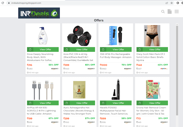 INRdeals Shopping @Today Best Offer UPDATE : 18th May 2023