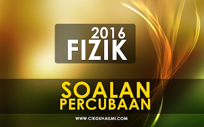 Koleksi Soalan Fizik Spm Mengikut Topik (kertas 2 