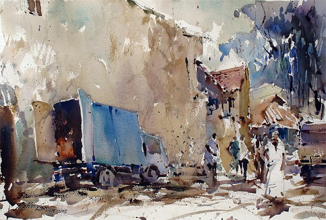 Beautiful Watercolor Paintings by Ng Woon Lam