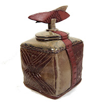 Red Eye Rattle Lidded Wish Box