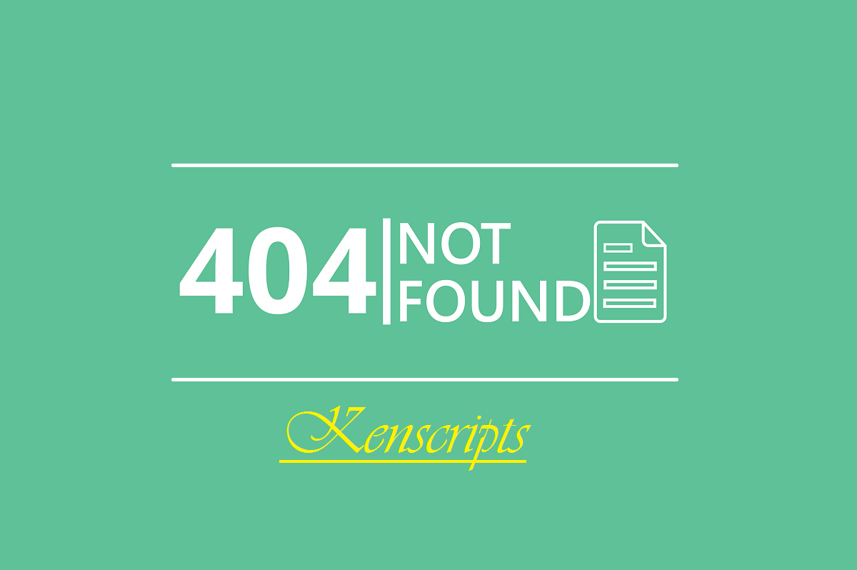 Custom error 404 blogger