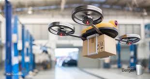 e-commerce products delivery via drone