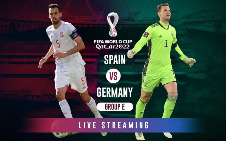 স্পেন বনাম জার্মানি লাইভ খেলা - Spain Vs. Germany Live FIFA World Cup 2022