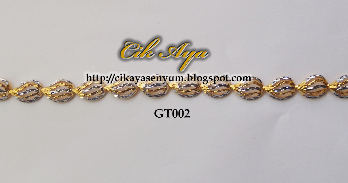 Gelang Tangan Emas Sadur GT002 