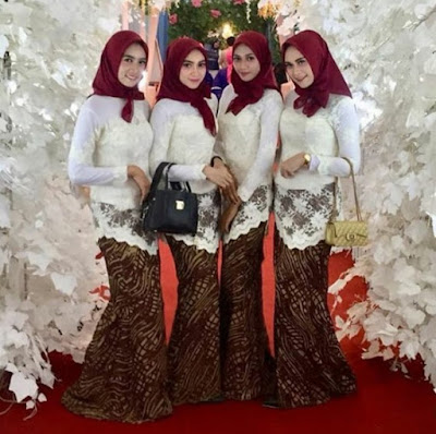 Gambar model hijab kebaya modern terbaru