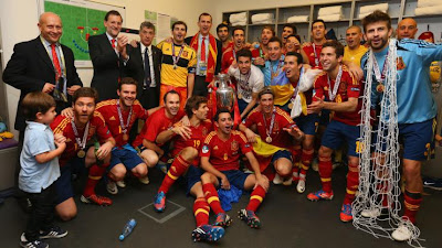 Foto ini Tak Terexpose : Spanyol Juara Euro 2012