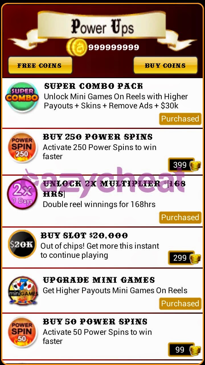 Slot Machine - FREE Casino Cheat: Unlimited Chips, Cash and Coins - Easiest way to cheat android ...