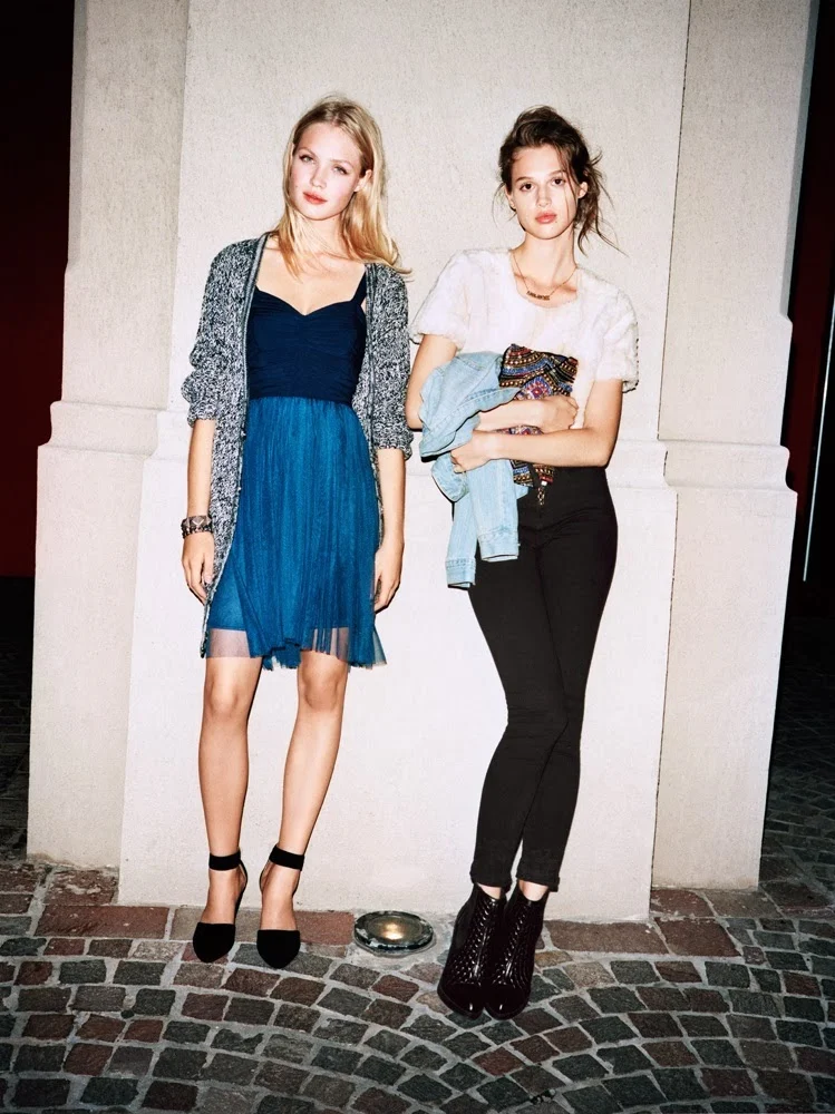 Urban Outfitters November 2013 Lookbook featuring Anais Pouliot