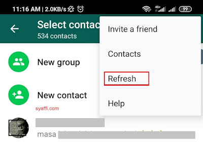 Cara Menambah Kontak dan Chat Pertama Kali Menggunakan Whatsapp