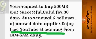 9mobile free youtube 2gb streaming data sms