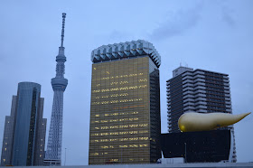 New Tokyo Tower(Tokyo Skytree) and Asahi Beer Hall, Asakusa