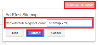 Mempercepat indexing dengan sitemap