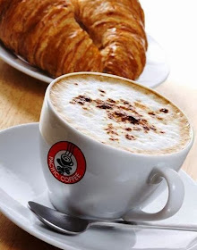 Pacific Coffee, New Outlet, Sunway Pyramid, coffee & croissant