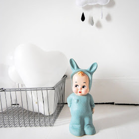  Lapin & Me baby Konijn lamp vintage groen