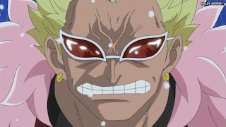 ワンピースアニメ ドレスローザ編 706話 ドフラミンゴ ドフィ DonQuixote Doflamingo | ONE PIECE Episode 706